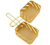 2 Pcs Piccolo Cestello Per Friggitrice Porta Patatine Fritte Mini Cestino