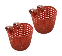 2 Pcs Piccolo Cestino Per Bici Anteriore Bicicletta Accessori Bambini