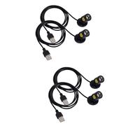 2 Pcs Piccolo Faretto Led Faretti Visualizza Illuminazione Della Custodia