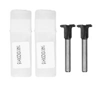 2 pcs piegatura router bit angolare a 90 gradi formando taglierina integrata in carburo per il taglio del grooving in legno