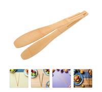 2 Pcs Pinza Per Toast Bambù Pinze Tostapane Alimenti Materiale Di