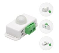 2 Pcs PIR LED Light Controller for Home Security Sensori Timer Per Luci