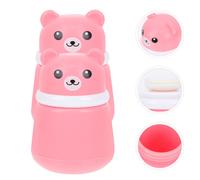 2 Pcs Piumino Per Cipria Puff Caso Di Spugna Il Trucco Organizzatore Da