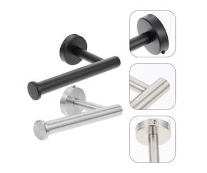 2 Pcs Poggia Asciugamani Bagno Rack Di Stoccaggio Rastrelliera Montata Parete