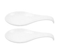 2 Pcs Poggia Cucchiaio Da Cucina Poggiamestoli Titolare Supporto Per