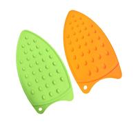 2 Pcs Poggia Ferro Da Stiro in Silicone Tappetino Resistente Al Calore