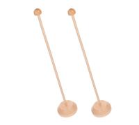 2 Pcs Porta Bandiera Asta Portabandiera in Legno Per Interni Con Base Supporto