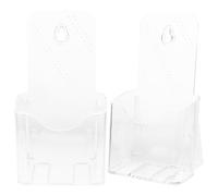 2 Pcs Porta Brochure Da Parete Portadocumenti Supporto Opuscolo Portadepliant