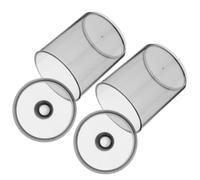 2 Pcs Porta Cotton Fioc Da Viaggio Scatola Per Tamponi Di Cotone