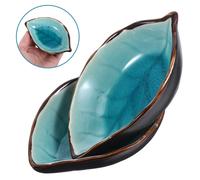 2 Pcs Porta Cucchiaini Da Caffè Mestoli Piatto Di Salsa Immergendo