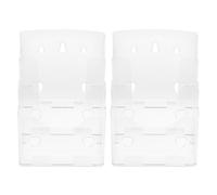 2 Pcs Porta Depliant Portadepliant Da Parete Supporto Per Esposizione