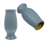 2 Pcs Porta Fiori Cimitero Vaso Cimiteriale Lapide Per Tomba Del