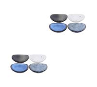 2 PCS Porta Forchetta Poggia Cucchiaio Poggiamestolo in Ceramica