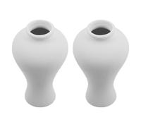 2 Pcs Porta Pennelli Per Trucco Barattolo Di Stoccaggio in Ceramica