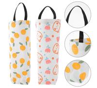 2 Pcs Porta Sacchetti Della Spesa Da Cucina Distributore Spazzatura