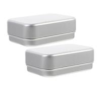 2 Pcs Porta Saponetta Con Coperchio Saponette Scatole Di Custodia Barre