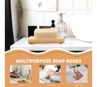 2 Pcs Porta Saponi Di Sapone Senza Pugni Contenitore Per Il Bagno