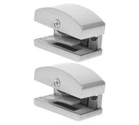 2 PCS Porta Scorrevole Doccia Ferramenta Per Porte Guida Inferiore