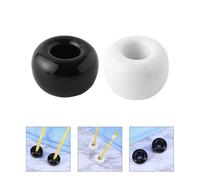 2 Pcs Porta Spazzolino Portapenne Da Scrivania Supporto Per Denti Ceramica