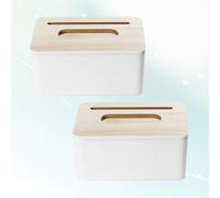 2 Pcs Porta Veline Scatola Per Fazzoletti Distributore Asciugamani Carta