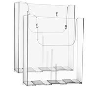 2 Pcs Porta Volantini Documenti Da Muro Organizzatore Parete Portariviste