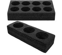 2 Pcs Portabicchieri Multiforo Di Fissaggio Coppa Della Tazza Da Asporto