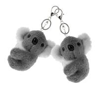 2 Pcs Portachiavi Dei Cartoni Animati Koala Simpatico Con Orsetto