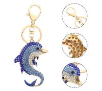 2 Pcs Portachiavi Squalo Pesce Dell'oceano Trae Crashchain Di Cartoni Animati