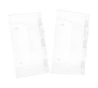 2 Pcs Portadocumenti Da Parete Portapacchi Portariviste in Acrilico