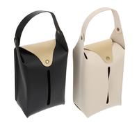 2 Pcs Portafazzoletti Auto Contenitore Per Lo Stoccaggio Tovagliolo