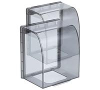 2 Pcs Portaprese Adesivo Copri Spina Da Esterno Coperchio Della Presa