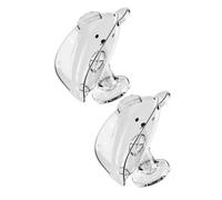 2 Pcs Portasapone Da Doccia Con Scarico Piatto Di Per Custodia Barre