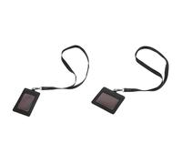 2 Pcs Portatessere Collo Portatessera Con Cordino Tag Titolare