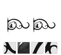 2 Pcs Portavaso Pensile Appendini Per Piante Da Parete Gancio Lanterna