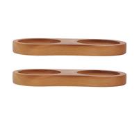 2 Pcs Portavassoio Per Pepe Base Bottiglia Di Salsa Delle Spezie