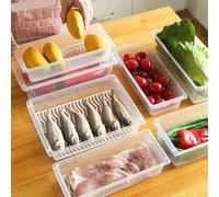 2 Pcs Portavivande Ermetico Contenitori Per La Conservazione Degli Alimenti