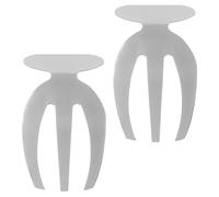 2 Pcs Posate Per Insalata Mani Da Utensili Servizio Pinze Inossidabili