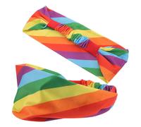 2 Pcs Pride Accessori Sciarpa Arcobaleno Yoga Canda Per Il Sudore