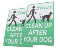 2 Pcs Promemoria Per Gli Escrementi Del Cane Prato Giardino