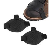 2 Pcs Protezioni per Shifter Protettive per Moto, Copriscarpe Moto, Protezione Scarpe Moto Antiscivolo, Proteggi Scarpe Moto Regolabile, Salvascarpe Copri Leva Cambio Moto