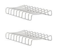 2 Pcs Rack Di Scarico Portasapone Per Staffa Griglia Di Aspirazione Portasapone Portasapone In Acciaio Inox Portasapone Piccolo Vassoio Portasciugamano Porta Spugna Portasapone