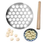2 pcs ravioli maker set stampo di gnocchi russo 37 fori in lega stampo per gnocchi in lega di alluminio