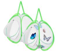 2 Pcs Recinto Per Habitat Di Farfalle Casa Delle Bruchi Rete Farfalla