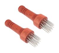 2 Pcs Redwood Terner Meat Attrezzo Per Intenerire Il Maiale Pesto Di Manzo