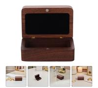 2 Pcs Regalo Di Compleanno Scatola Per Fedi Nuziali Custodia Gioielli