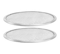2 Pcs Retina Per Pizza Forno Attrezzi Accessori Microonde Teglia