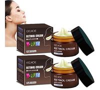 2 Pcs Retinol Anti Aging Wrinkle Removal Skin Firming Cream, Retinol Firming & Revitalizing Cream, Vibrant Glamour Retinol Cream Anti Aging, Reduces Wrinkles and Fine Lines
