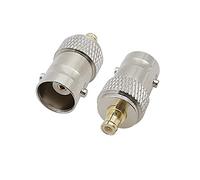2 pcs RF Coassiale Coassiale Adattatore BNC Femmina Jack A MCX Spina Maschio Connettore for DS0201/ DSO201/ DSO Quad/DS203 Test Oscilloscopio