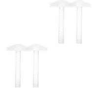2 PCS Righello Da Disegno Misurazione Redazione Per La Lavorazione Del Legno