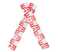 2 Pcs Righello Del Livello Dell'acqua Della Piscina Adesivo Dell'indicatore